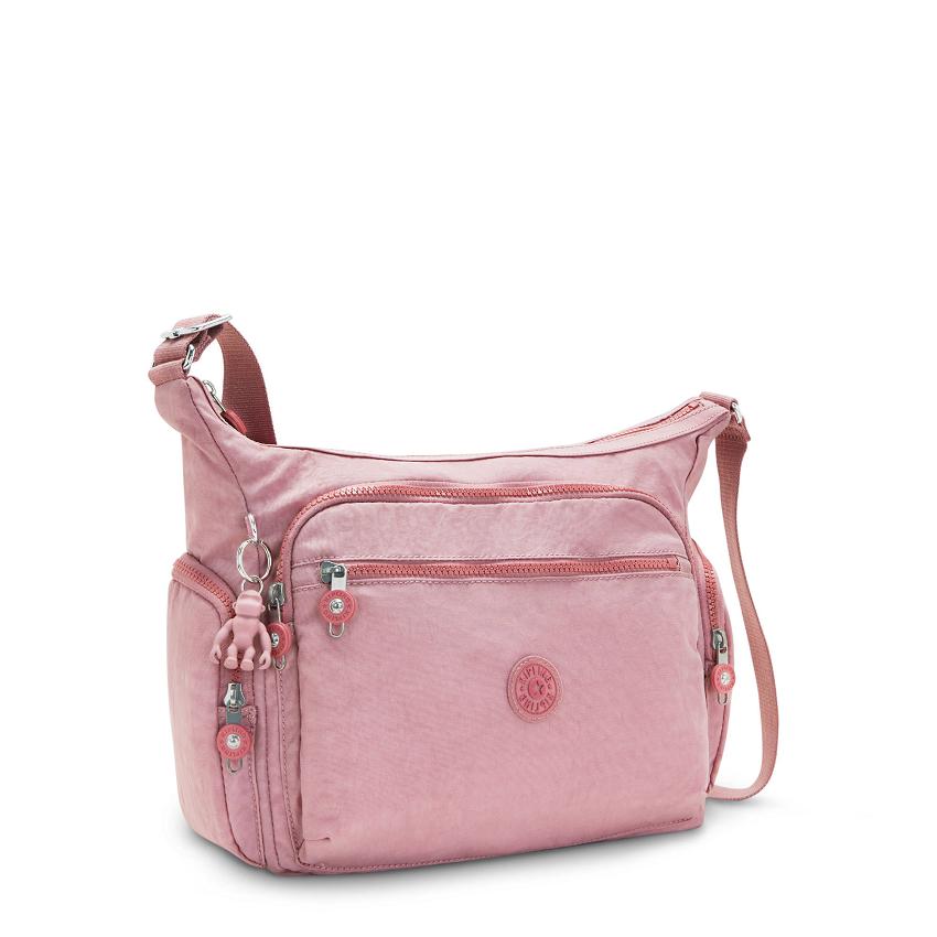 Kipling Gabbie Crossbody Bags Lavender Pink | UKKi1555Y