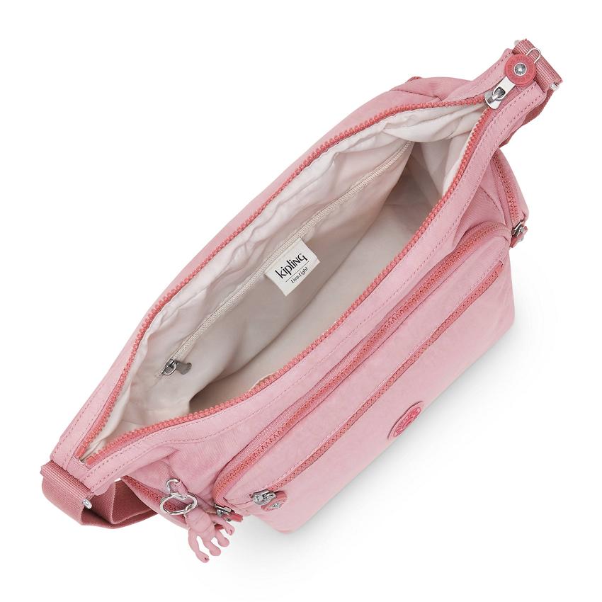 Kipling Gabbie Crossbody Bags Lavender Pink | UKKi1555Y