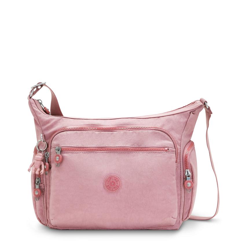 Kipling Gabbie Crossbody Bags Lavender Pink | UKKi1555Y