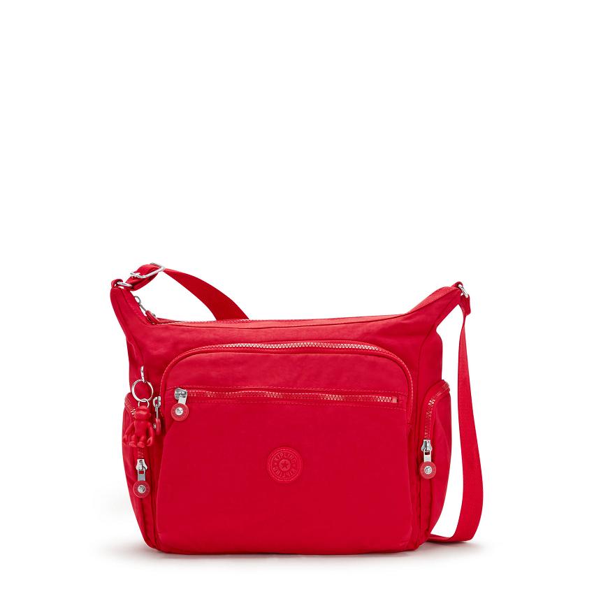 Kipling Gabbie Crossbody Bags Red | UKKi1557I