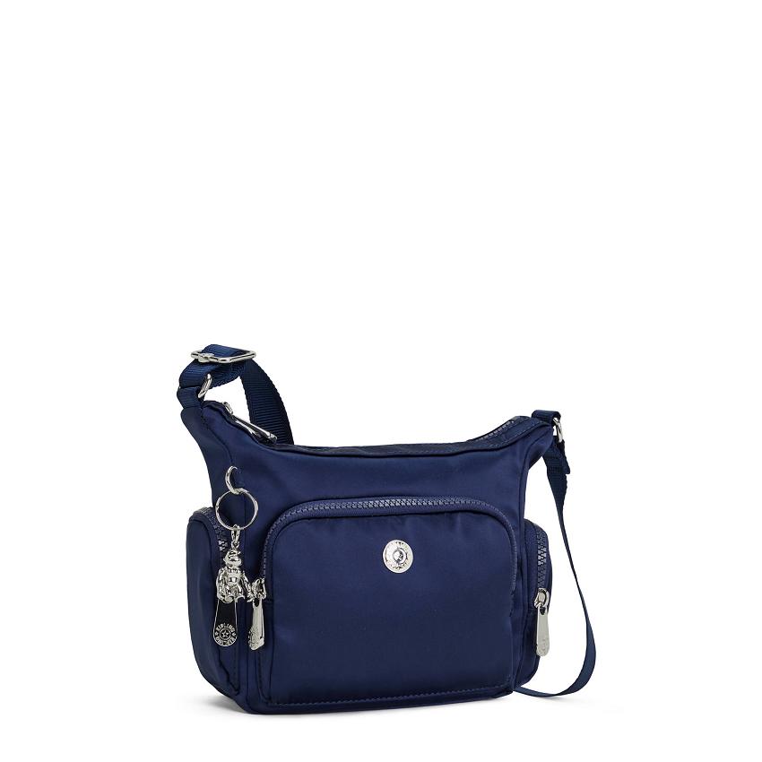 Kipling Gabbie Mini Crossbody Bags Blue | UKKi1562H