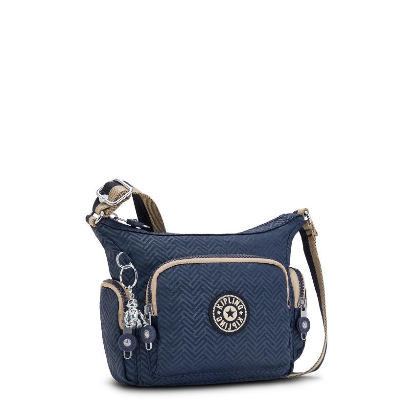 Kipling Gabbie Mini Crossbody Bags Blue | UKKi1570N