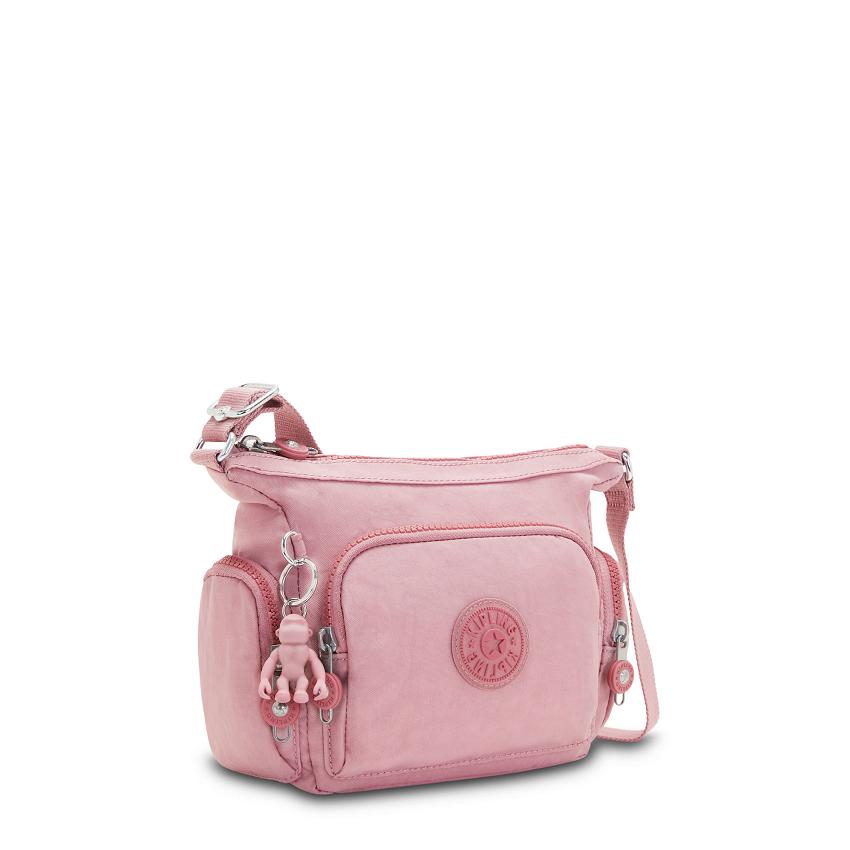 Kipling Gabbie Mini Crossbody Bags Lavender Pink | UKKi1569B