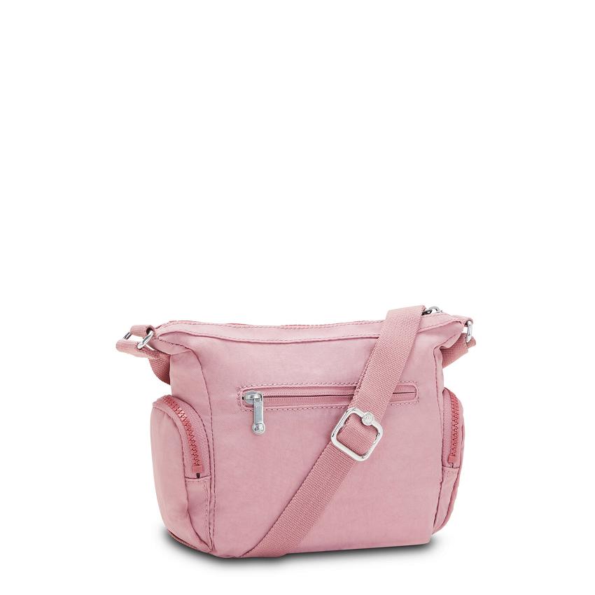 Kipling Gabbie Mini Crossbody Bags Lavender Pink | UKKi1569B