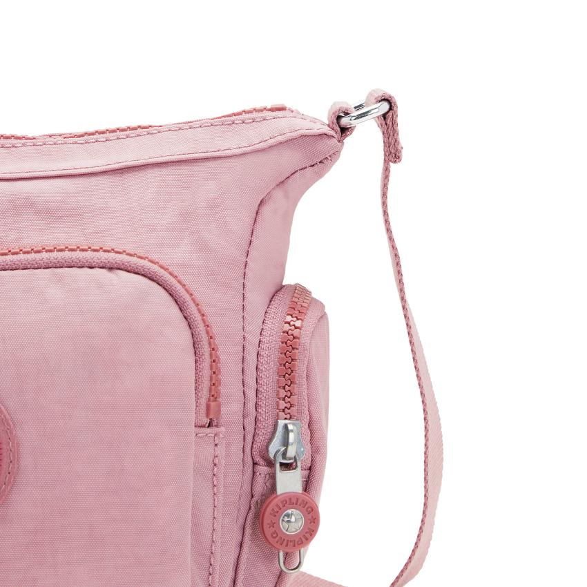 Kipling Gabbie Mini Crossbody Bags Lavender Pink | UKKi1569B