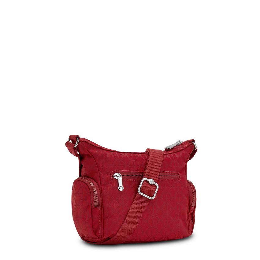 Kipling Gabbie Mini Crossbody Bags Red | UKKi1567C