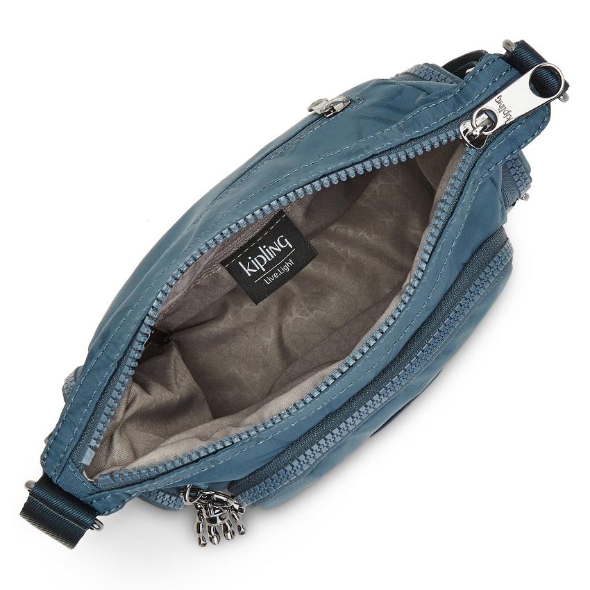 Kipling Gabbie Mini Mini Bags Navy Grey | UKKi1848O