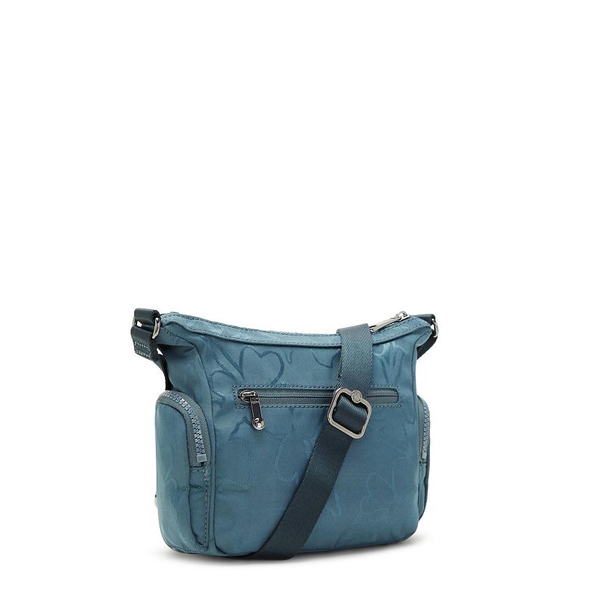 Kipling Gabbie Mini Mini Bags Navy Grey | UKKi1848O