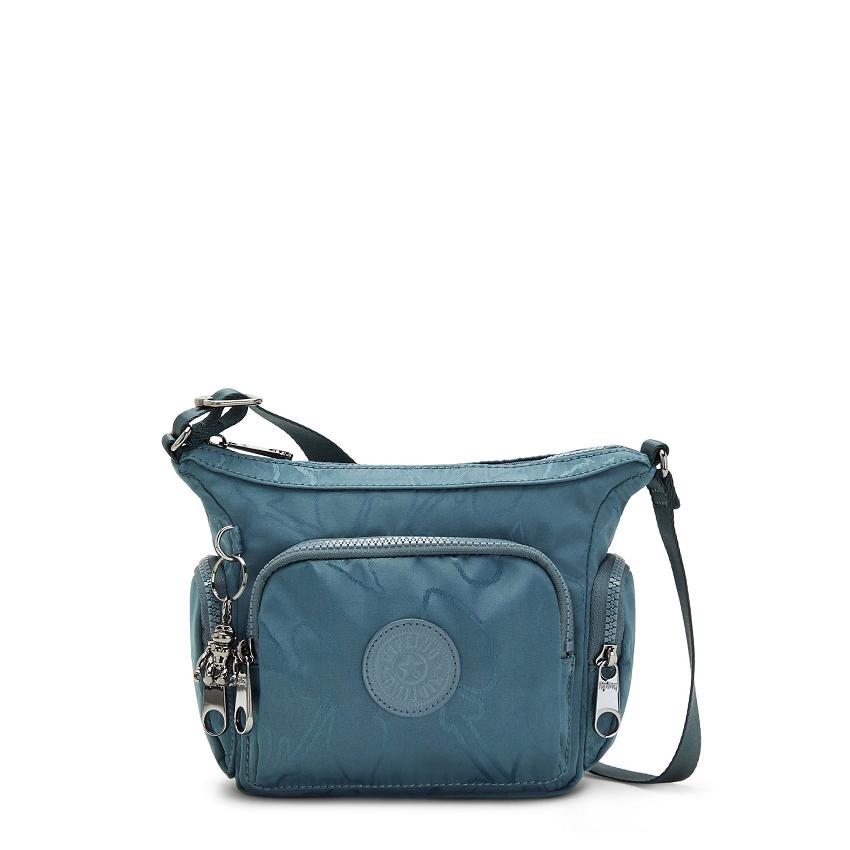 Kipling Gabbie Mini Mini Bags Navy Grey | UKKi1848O