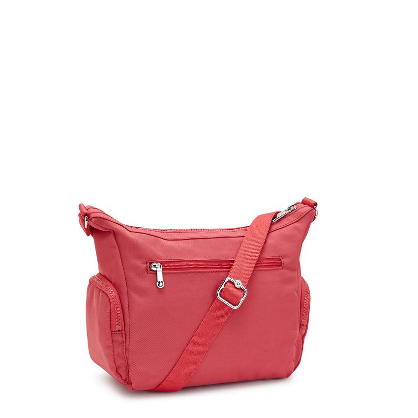 Kipling Gabbie Small Crossbody Bags Beige Coral | UKKi1573M