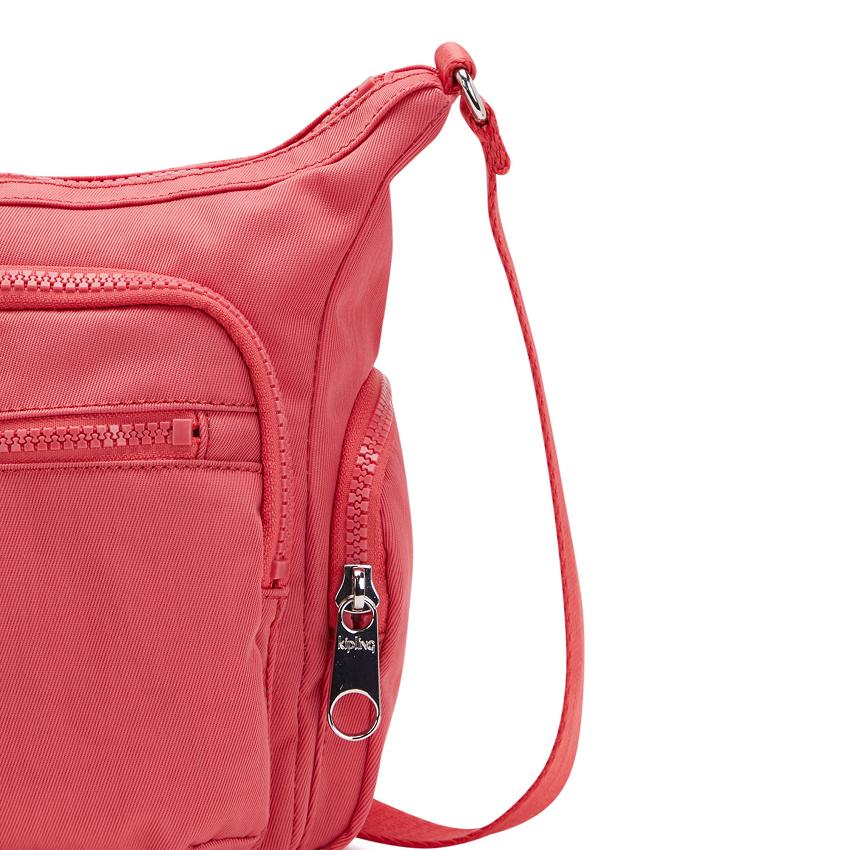 Kipling Gabbie Small Crossbody Bags Beige Coral | UKKi1573M
