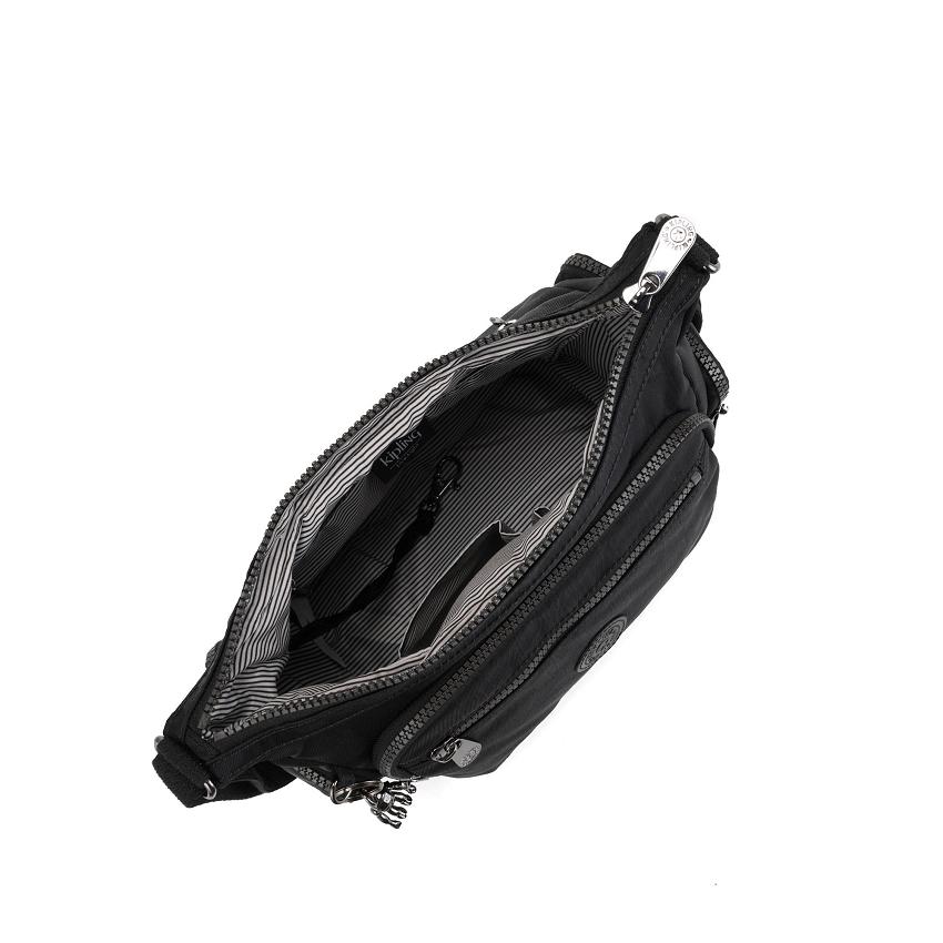 Kipling Gabbie Small Crossbody Bags Black | UKKi1588F