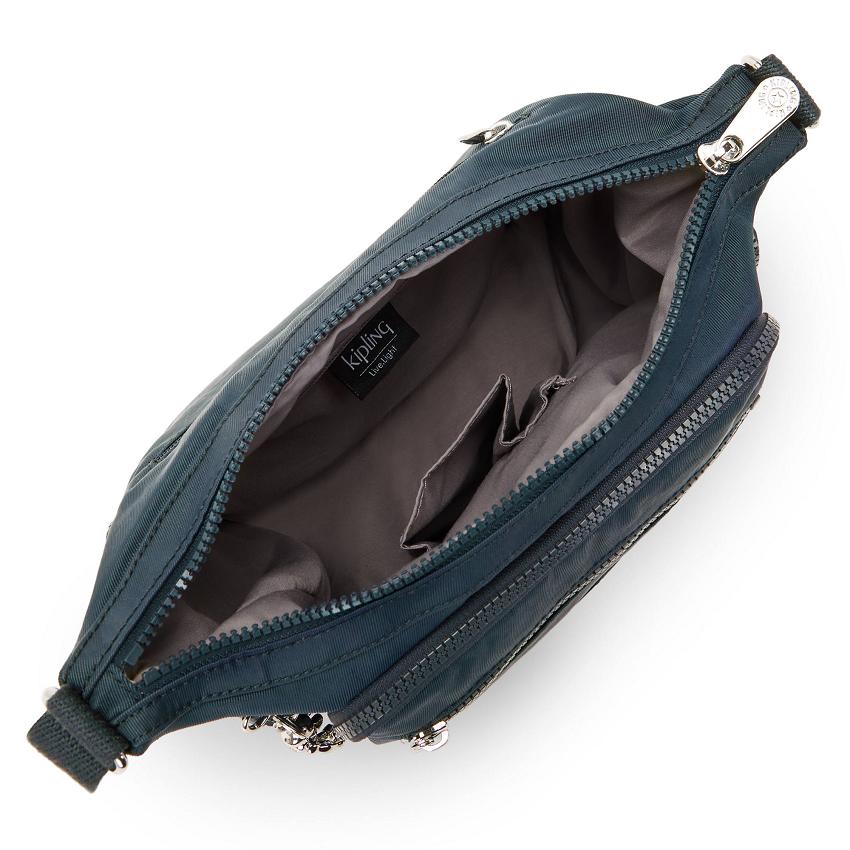 Kipling Gabbie Small Crossbody Bags Blue | UKKi1587S