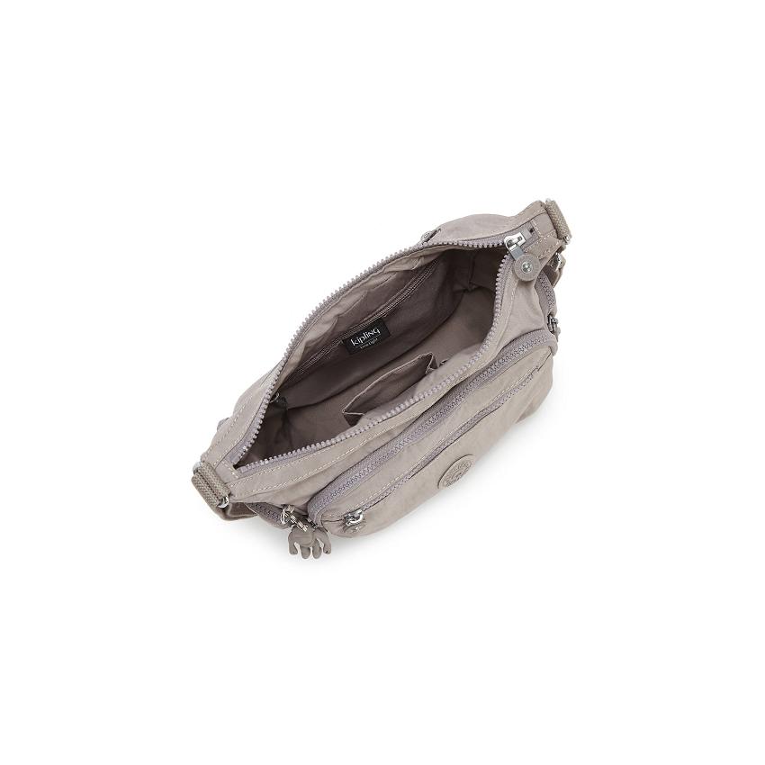 Kipling Gabbie Small Crossbody Bags Grey | UKKi1583I