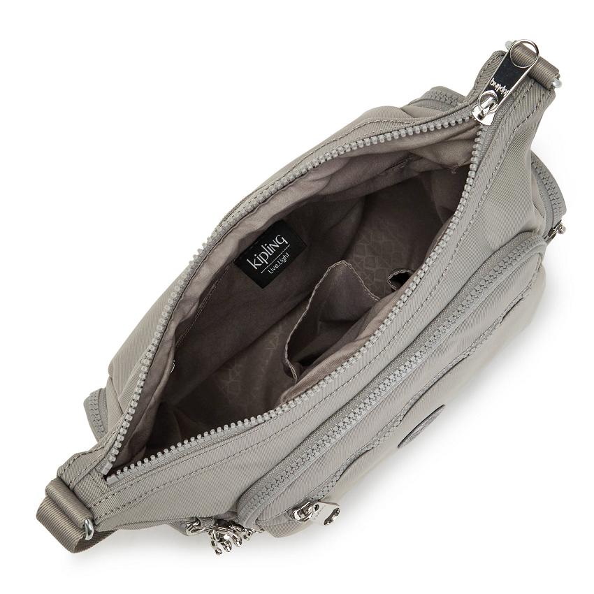 Kipling Gabbie Small Crossbody Bags Grey | UKKi1589G