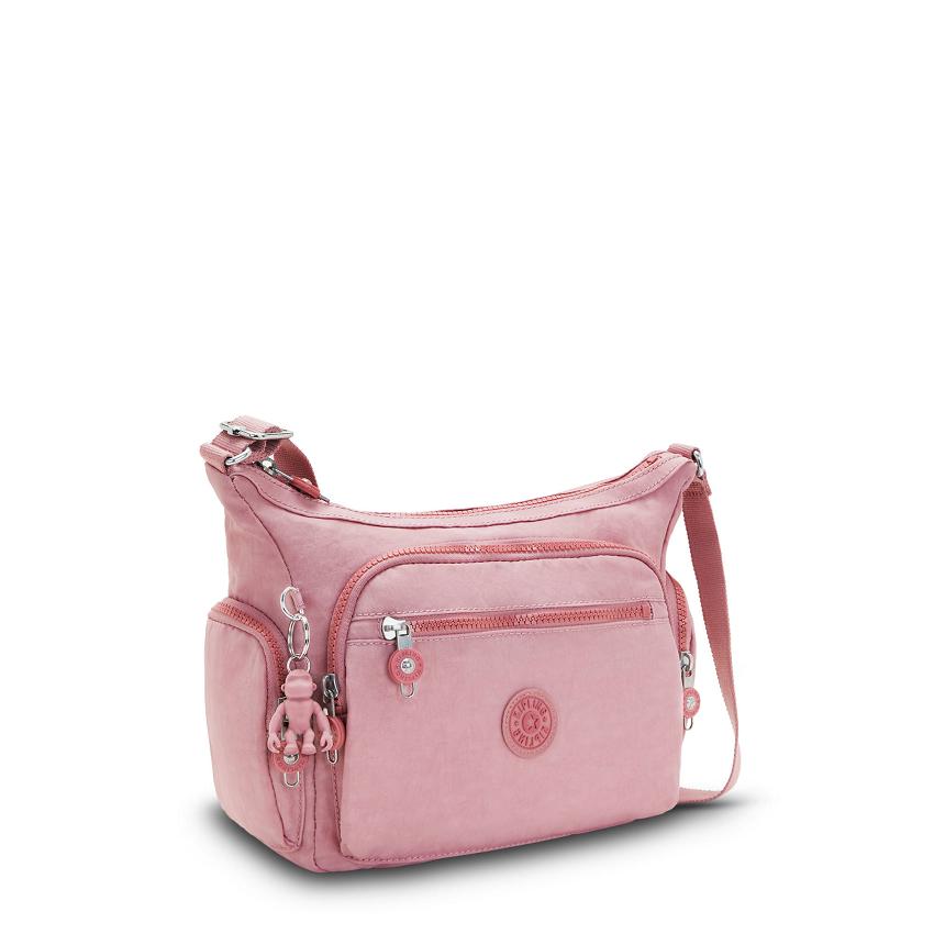 Kipling Gabbie Small Crossbody Bags Lavender Pink | UKKi1585P