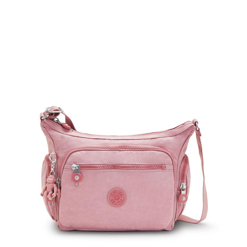 Kipling Gabbie Small Crossbody Bags Lavender Pink | UKKi1585P