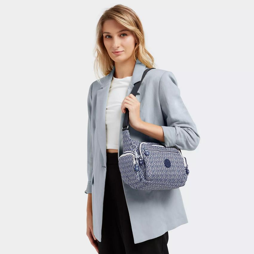 Kipling Gabbie Small Crossbody Bags Navy | UKKi1575D