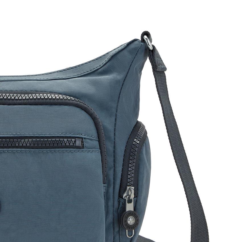 Kipling Gabbie Small Crossbody Bags Navy Grey | UKKi1580T