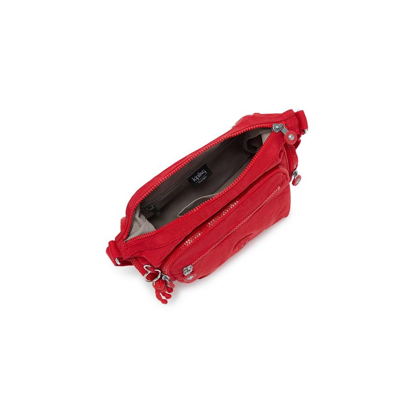 Kipling Gabbie Small Crossbody Bags Red | UKKi1579R