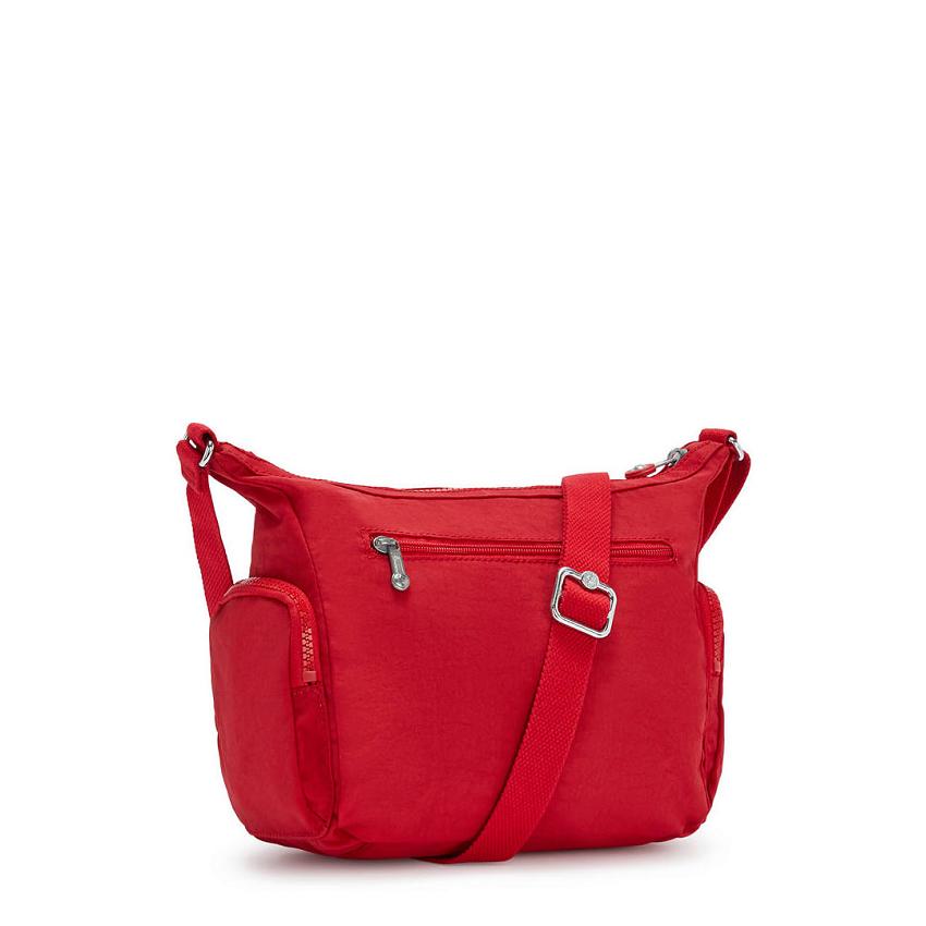 Kipling Gabbie Small Crossbody Bags Red | UKKi1579R