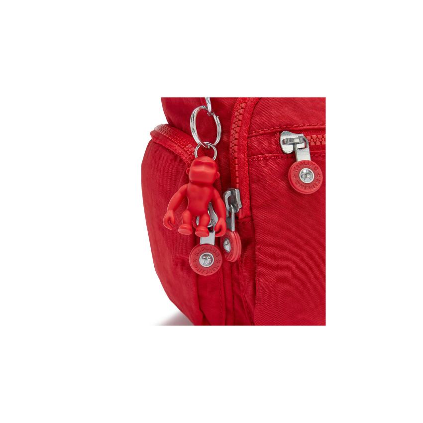 Kipling Gabbie Small Crossbody Bags Red | UKKi1579R
