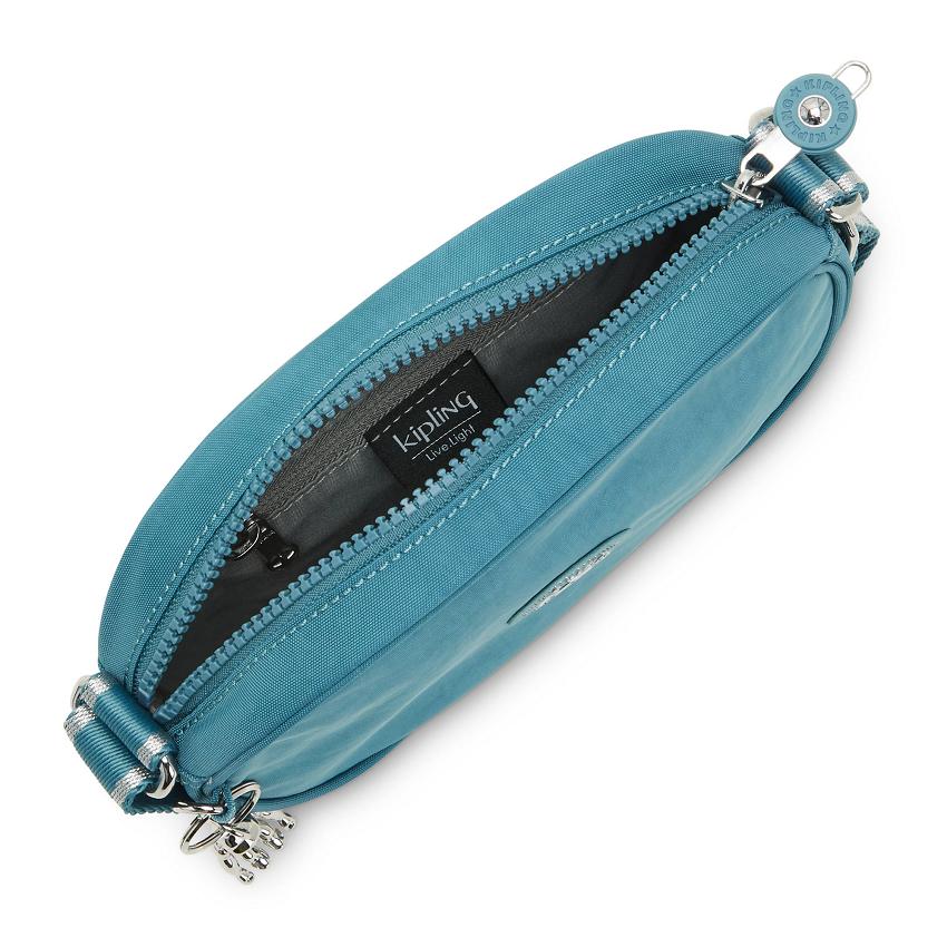 Kipling Gema Crossbody Bags Turquoise | UKKi1593J