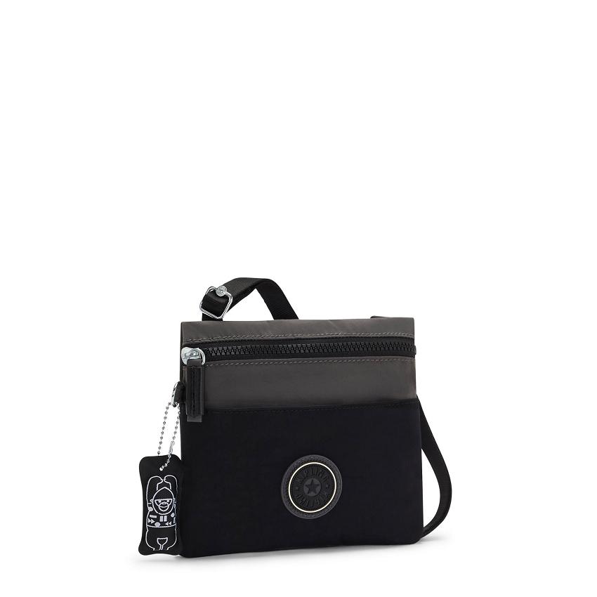 Kipling Gib Crossbody Bags Black | UKKi1598T