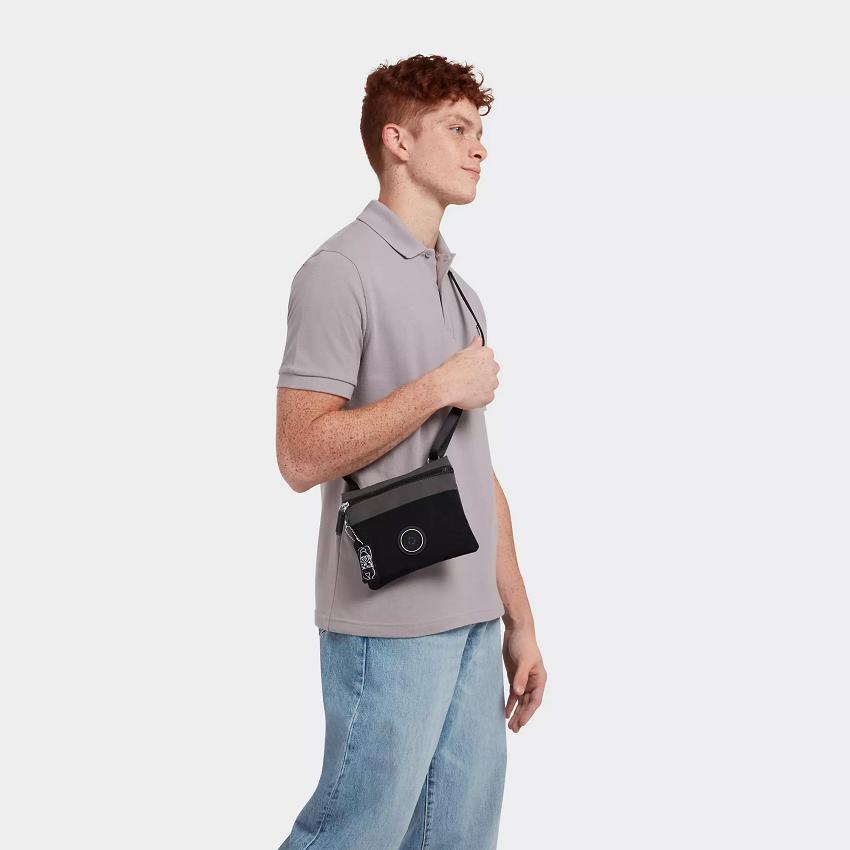 Kipling Gib Crossbody Bags Black | UKKi1598T