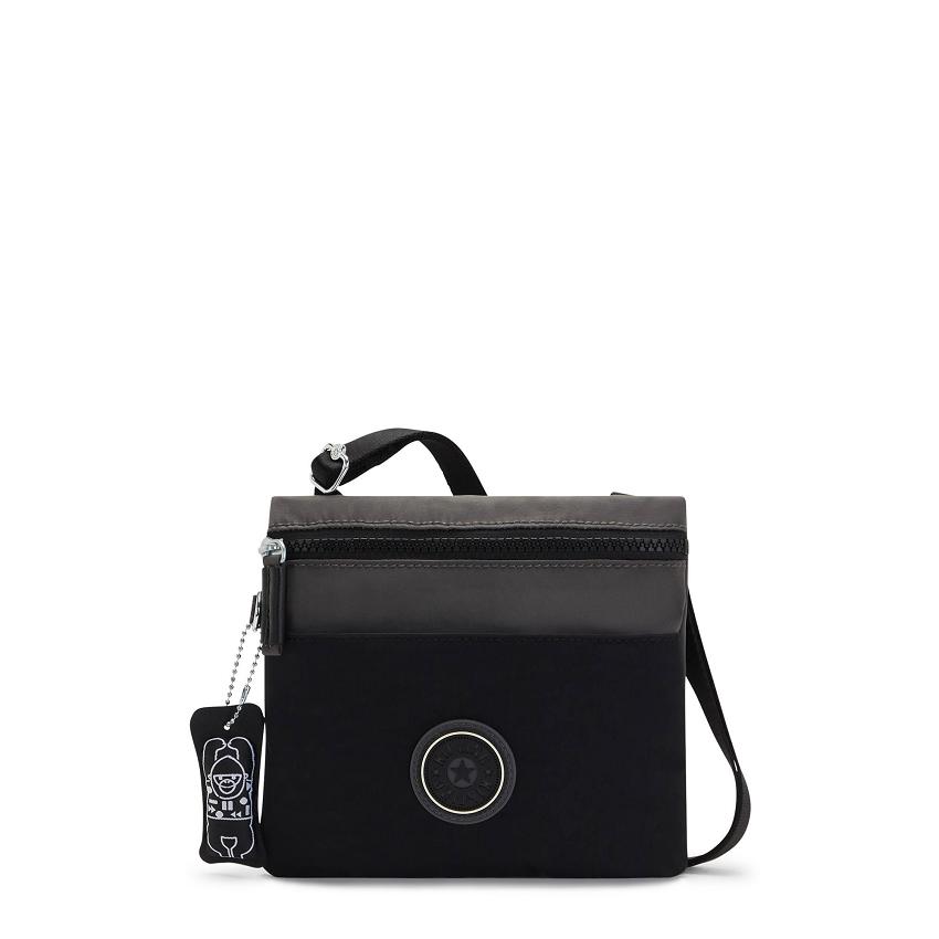 Kipling Gib Crossbody Bags Black | UKKi1598T