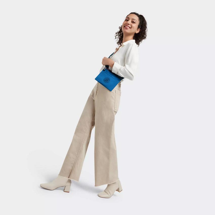 Kipling Gib Crossbody Bags Blue | UKKi1597R