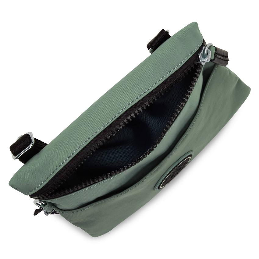 Kipling Gib Crossbody Bags Green | UKKi1601I