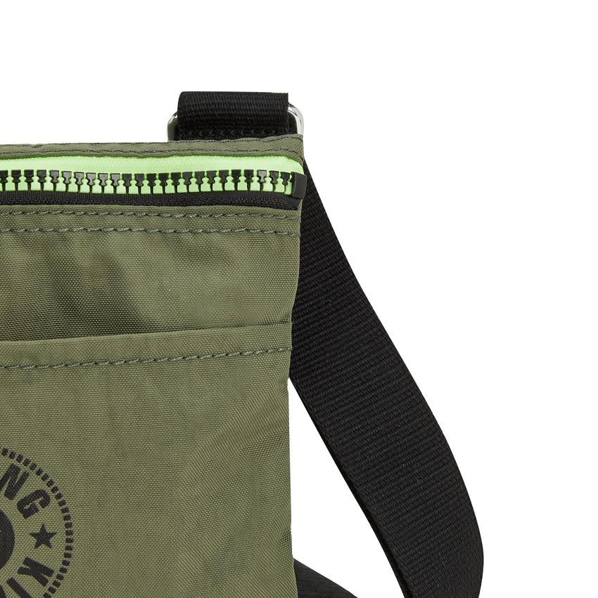 Kipling Gib Crossbody Bags Olive | UKKi1600U