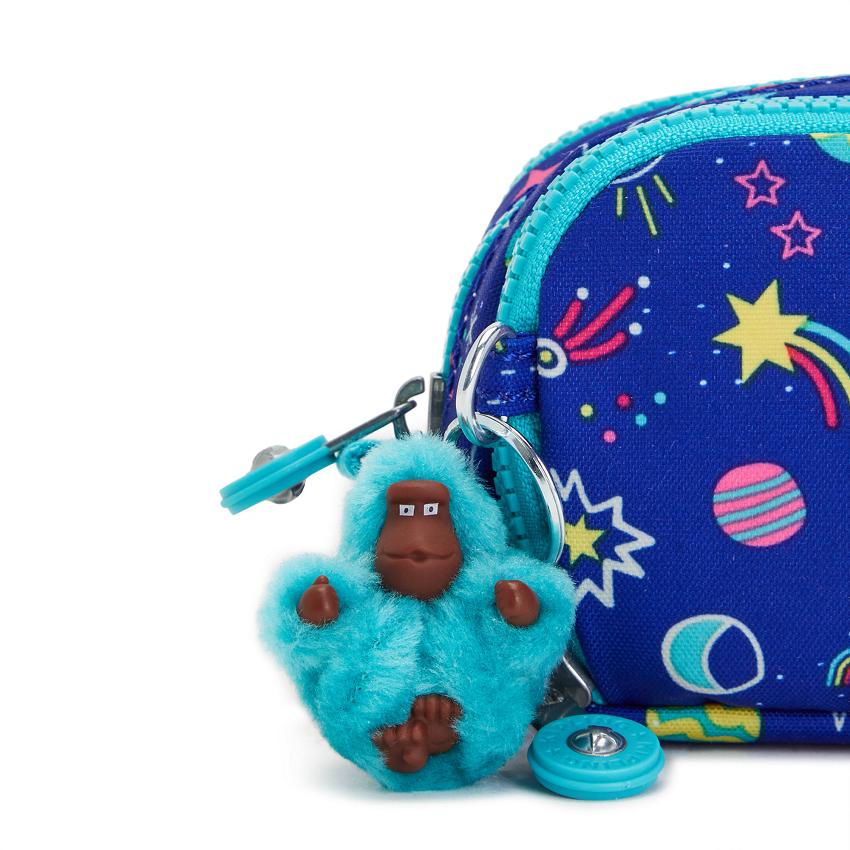 Kipling Gitroy Pencil Cases Blue | UKKi2140N