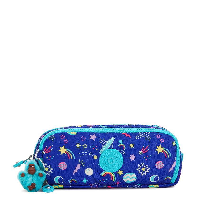 Kipling Gitroy Pencil Cases Blue | UKKi2140N