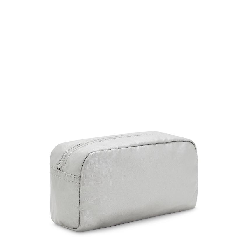 Kipling Gleam Pencil Cases Silver | UKKi2144S