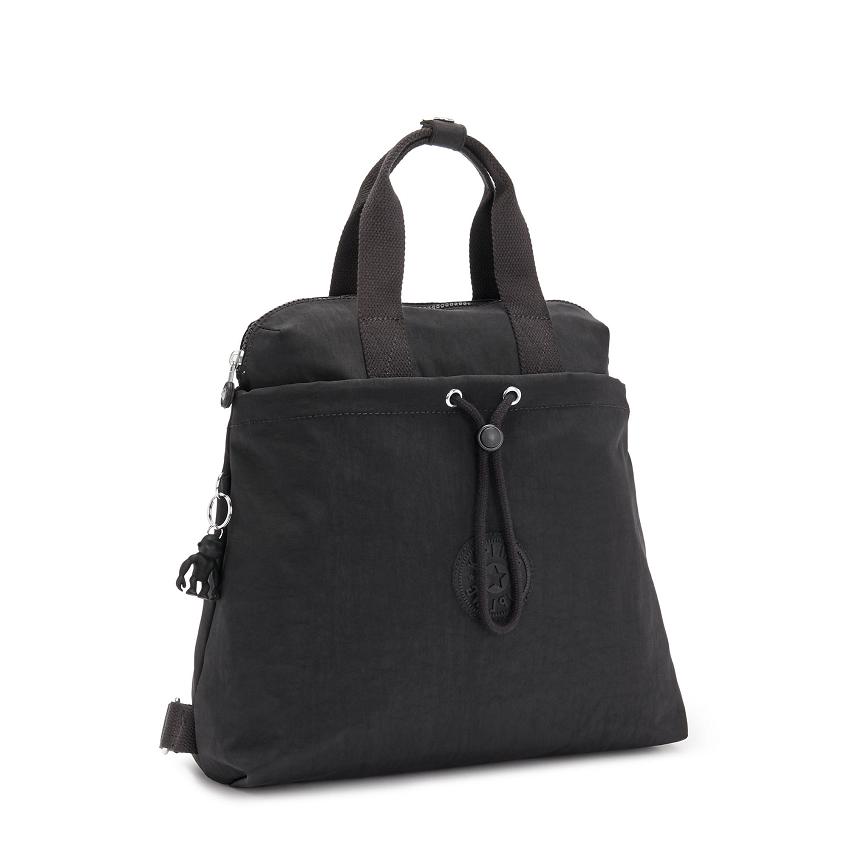 Kipling Goyo Medium Fashion Backpacks Black | UKKi1270E