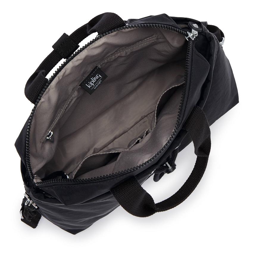 Kipling Goyo Medium Fashion Backpacks Black | UKKi1270E