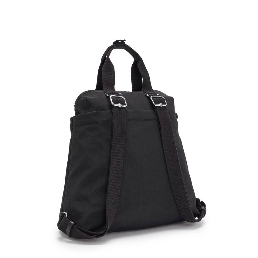Kipling Goyo Medium Fashion Backpacks Black | UKKi1270E