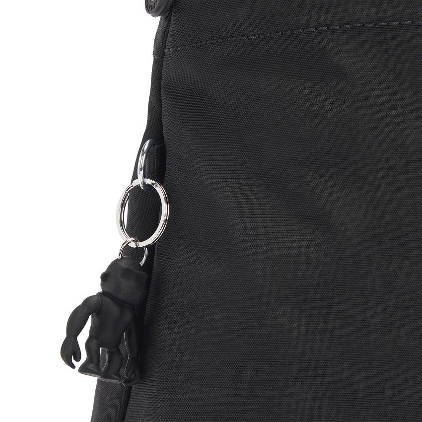 Kipling Goyo Medium Fashion Backpacks Black | UKKi1270E