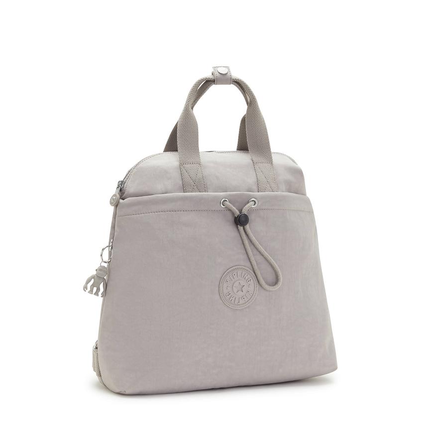 Kipling Goyo Medium Fashion Backpacks Grey | UKKi1269G