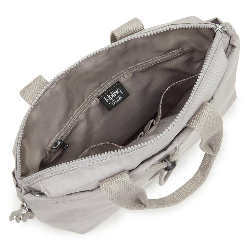 Kipling Goyo Medium Fashion Backpacks Grey | UKKi1269G