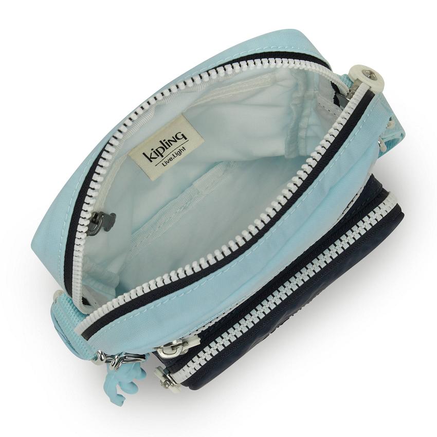 Kipling Gunne Crossbody Bags Blue | UKKi1602O