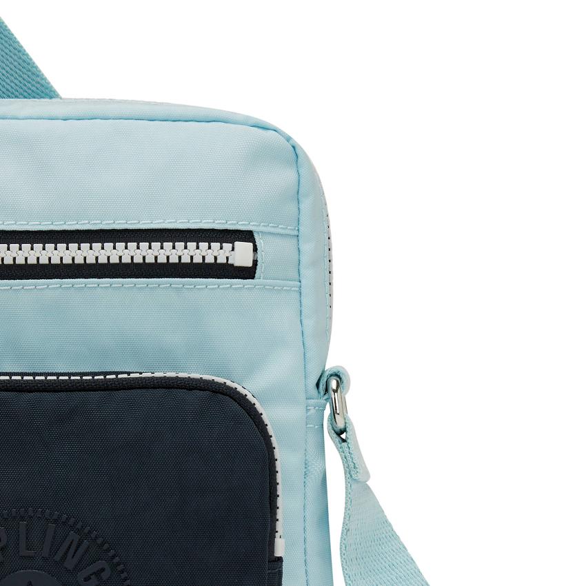 Kipling Gunne Crossbody Bags Blue | UKKi1602O