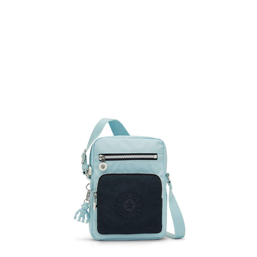 Kipling Gunne Crossbody Bags Blue | UKKi1602O
