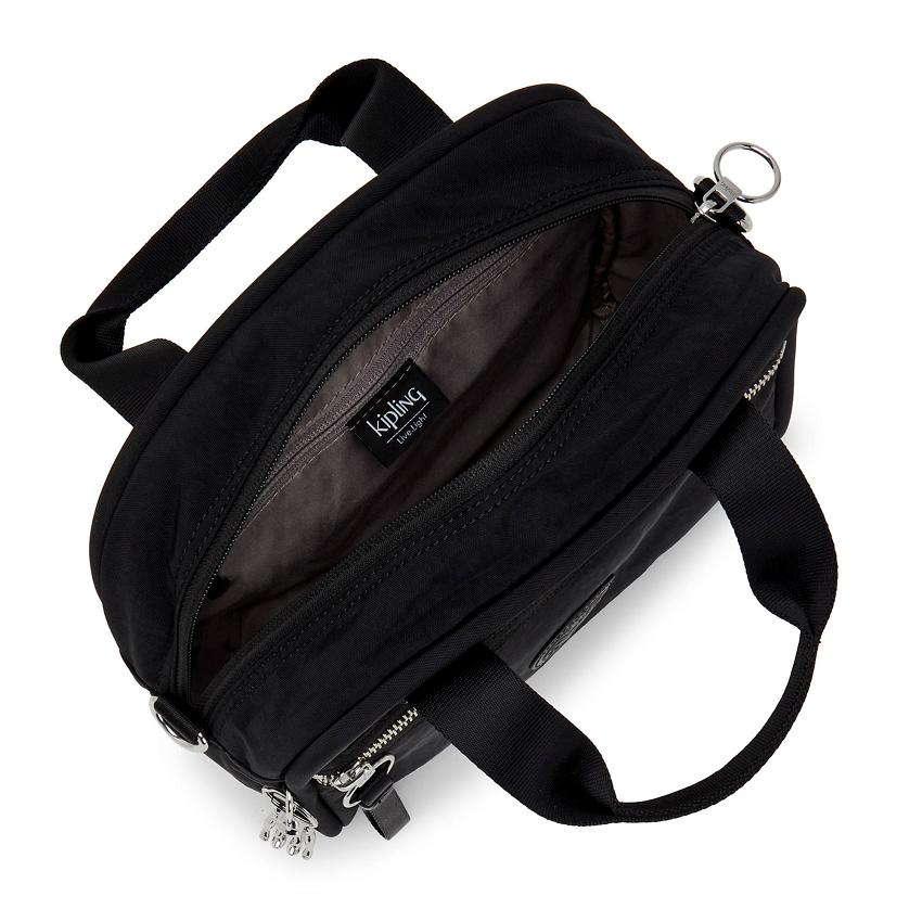 Kipling Hadya Shoulder Bags Black | UKKi1960K