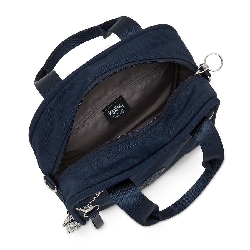 Kipling Hadya Shoulder Bags Blue | UKKi1961L