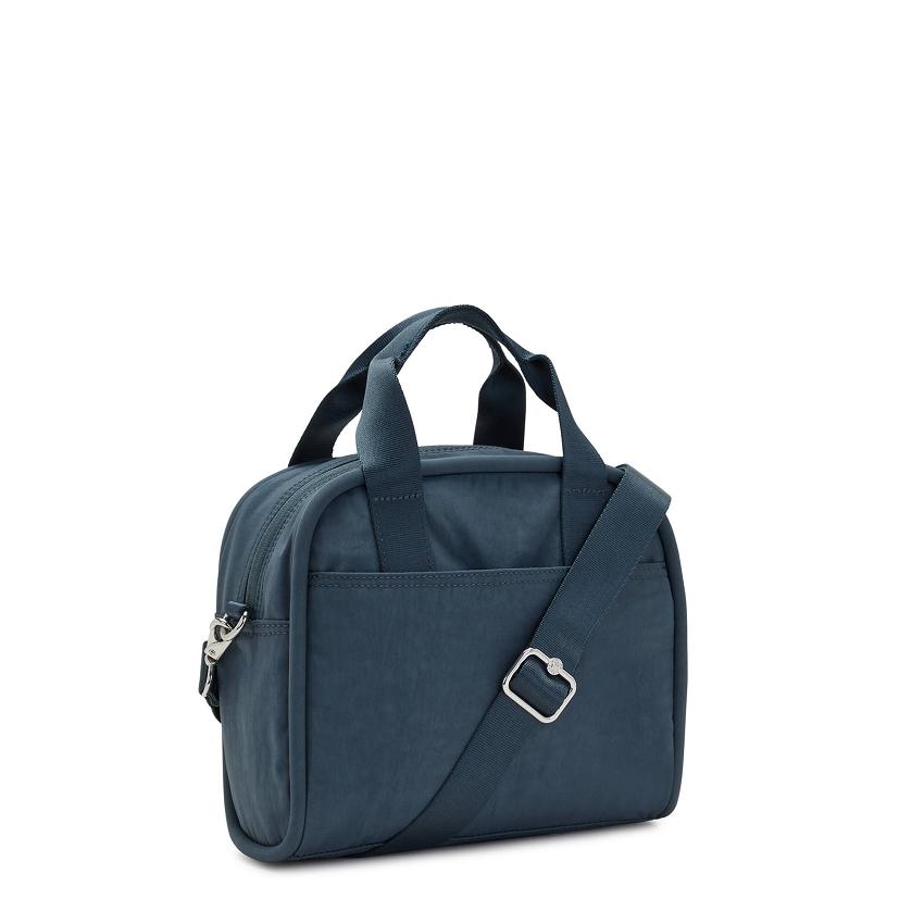 Kipling Hadya Shoulder Bags Navy Grey | UKKi1962Z