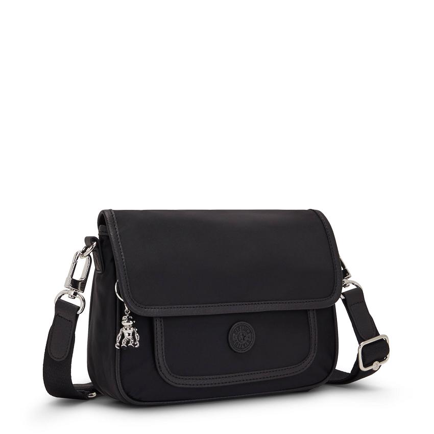 Kipling Inaki Crossbody Bags Black | UKKi1604S