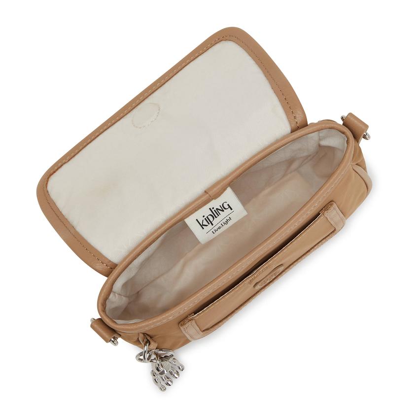 Kipling Inaki Small Crossbody Bags Khaki | UKKi1607J